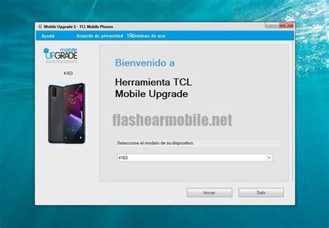 Download Mobile Upgrade tool from TCL website and install it on your PC. . Tcl mobile upgrade